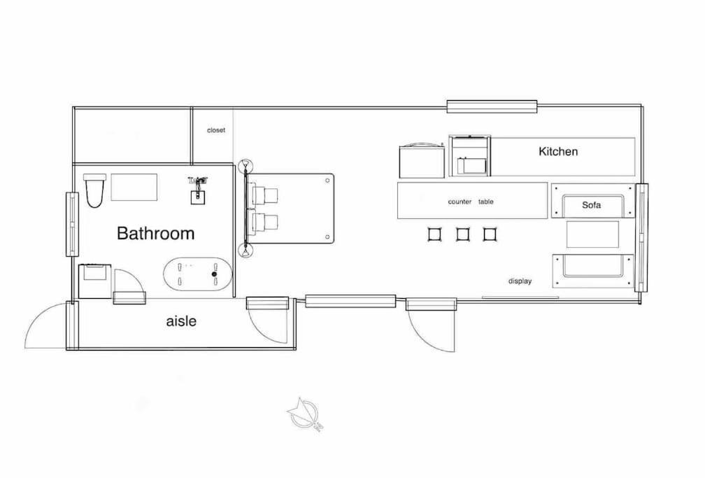Hacobune Tinyhouse Onna Dış mekan fotoğraf